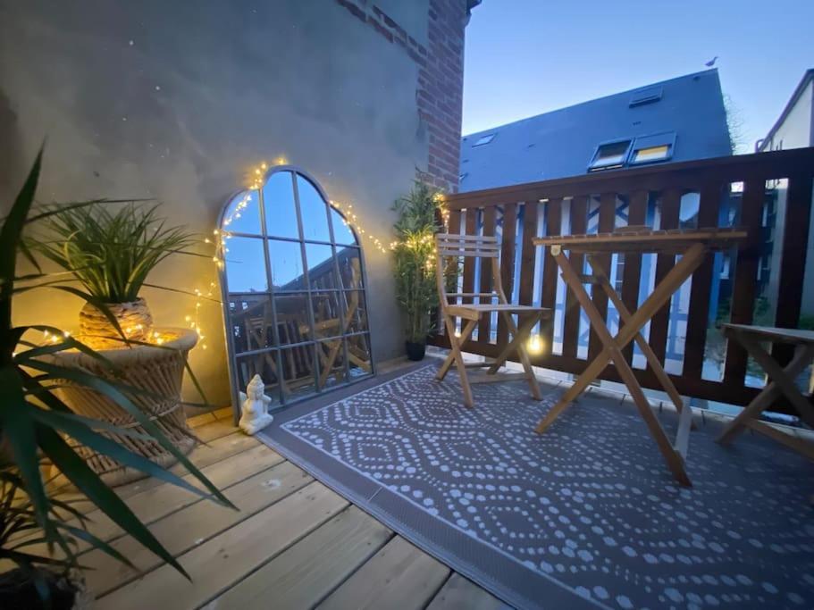 Studio Avec Terrasse A Deauville Eksteriør bilde